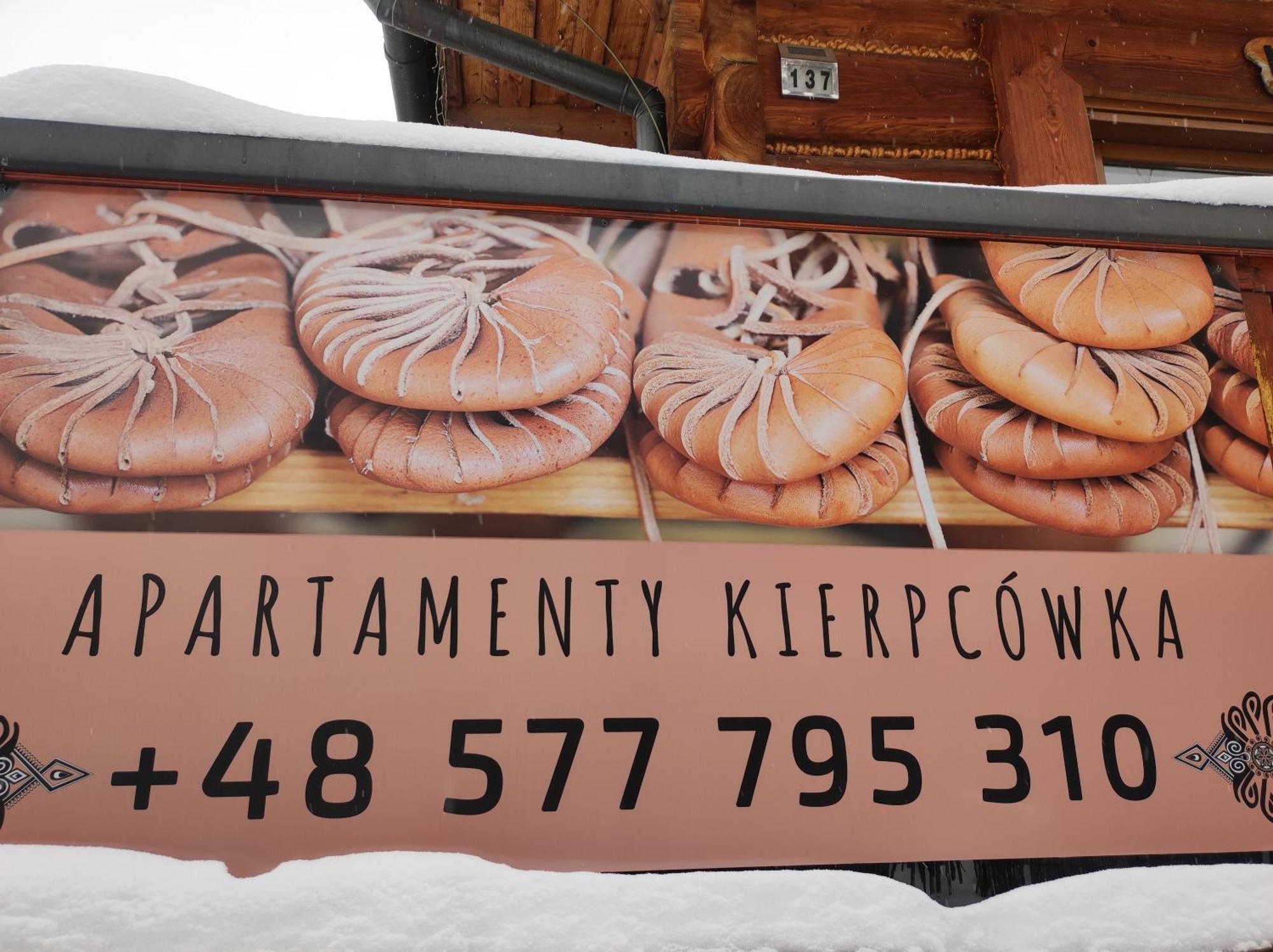 Apartamenty Kierpcowka Kościelisko Esterno foto